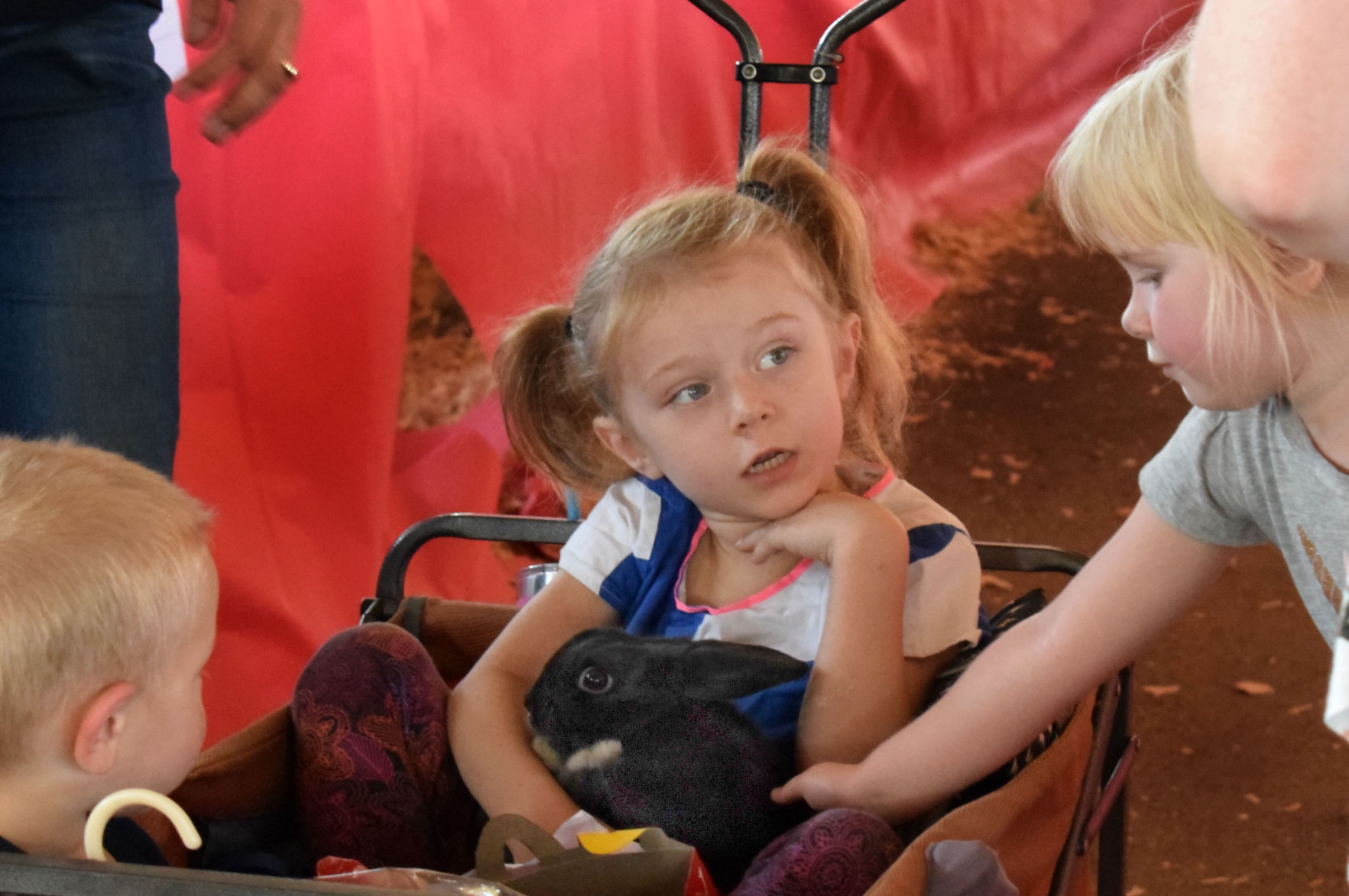 Hoppin' along to the fair